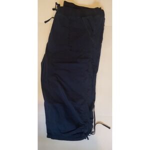Avenue Navy Blue Capri Cargo Pants Size 26